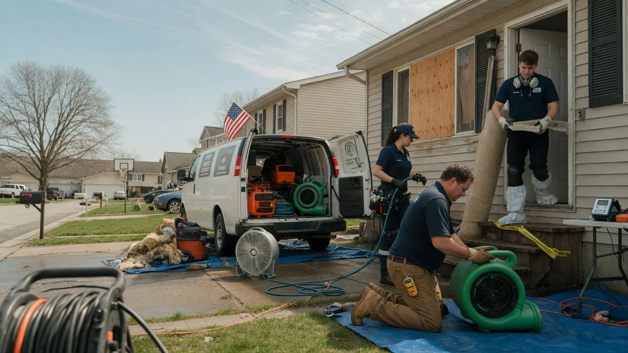 Water Damage Restoration in Greenville, TX near me